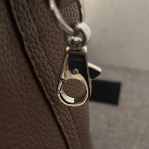 Brown Leather Tote Bag designer inspired - Picture 8 of 13